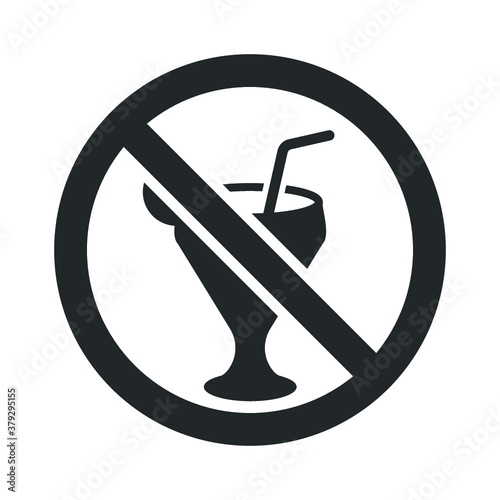 No drinks restriction icon