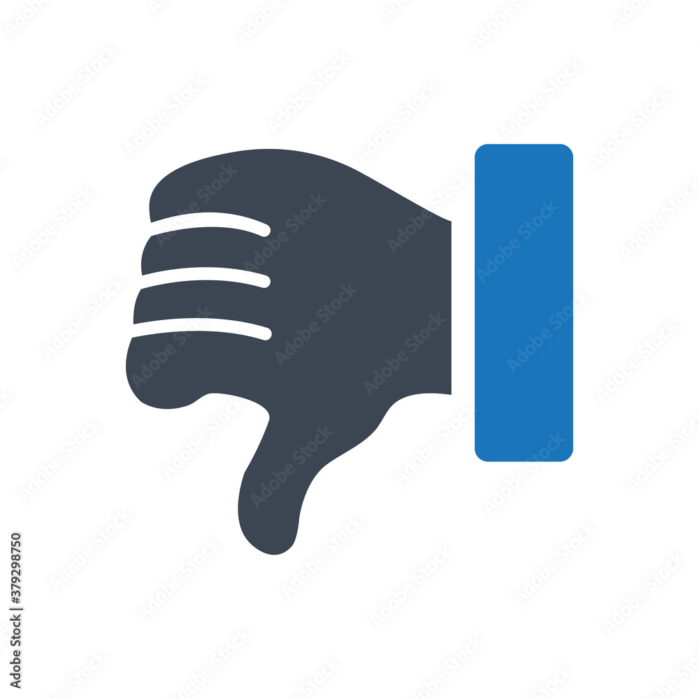 Dislike icon ( vector illustration ) Dislike icon ( vector illustration )