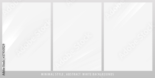 Set of abstract perspective lines backgrounds. Ideal for brochure & flyer cover template, website landing page and business card design.