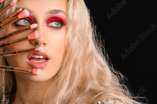 Young woman with beautiful ...