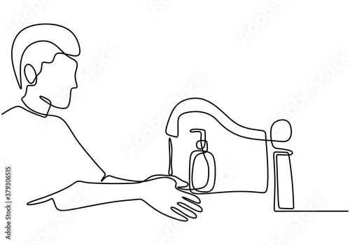 Continuous single line draw...