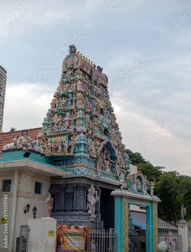 Photography Facade of Sri Layan Sithi Vinayagar Temple.