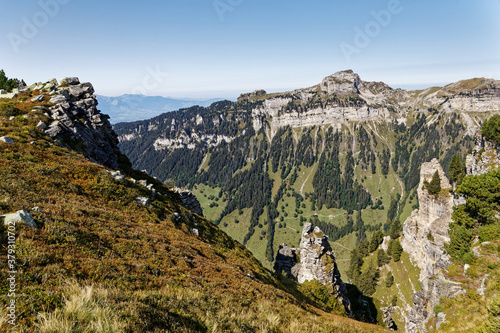 Fototapeta Naklejka Na Ścianę i Meble -  paysage des Alpes Suisses