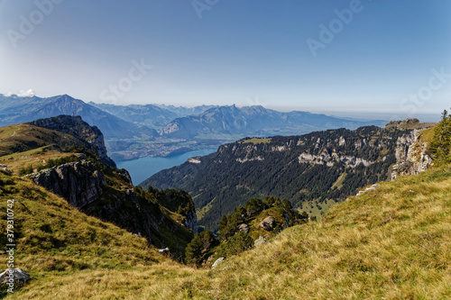 paysage des Alpes Suisses © Olympixel