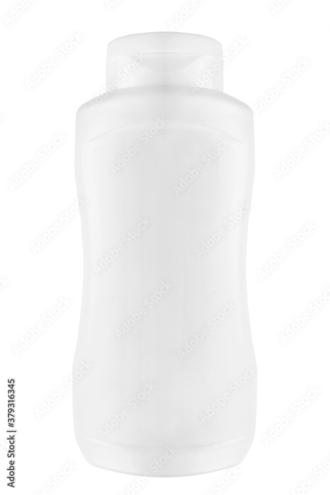 White bottle isolated White bottle isolated