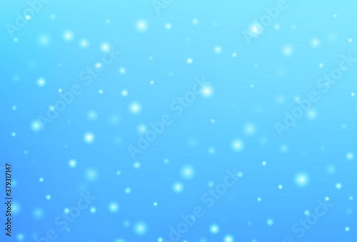 Falling silver snow flake vector