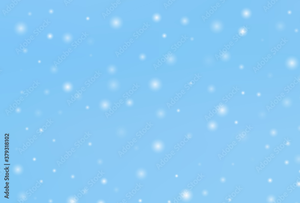 Winter background. Snow banner. Vector