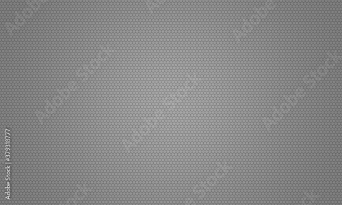 Gray honeycomb hexagon geometric pattern background for zoom