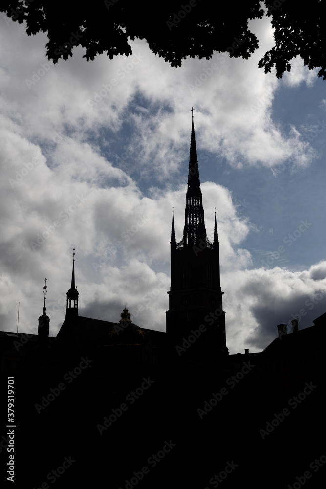 Riddarholm Church in Gamla Stan, Stockholm, Sweden