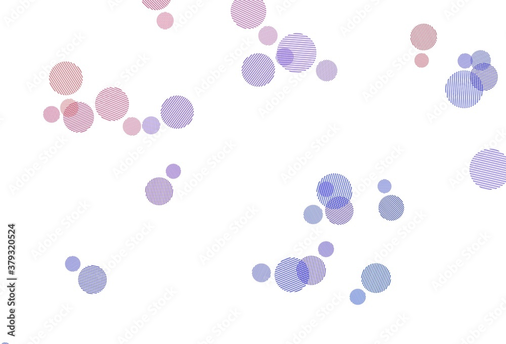 Light Blue, Red vector backdrop with dots.