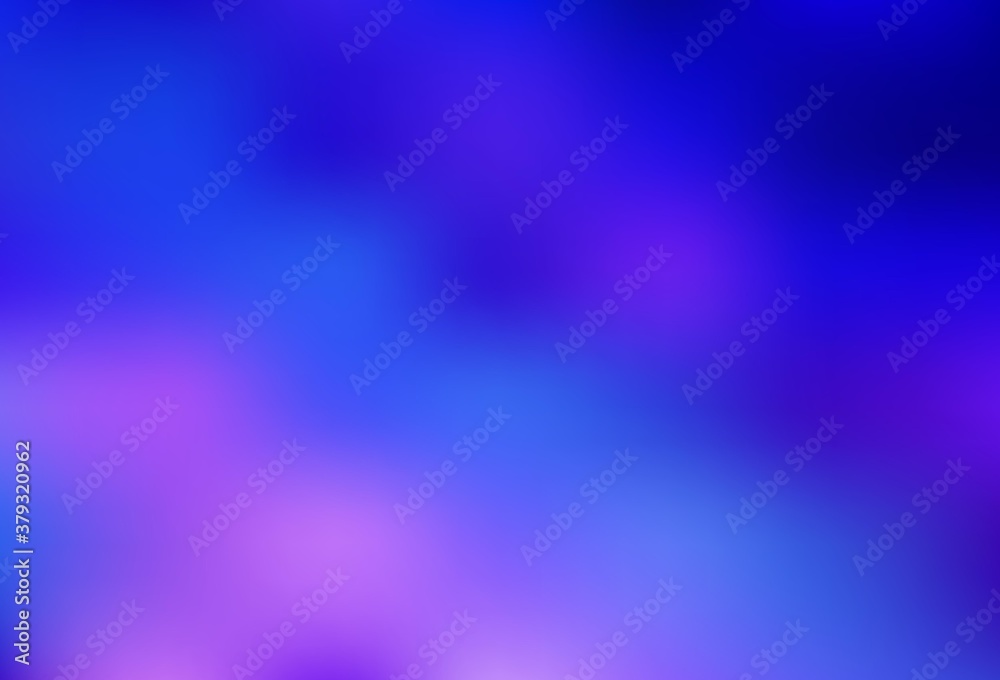 Obraz premium Light Pink, Blue vector blurred bright pattern.