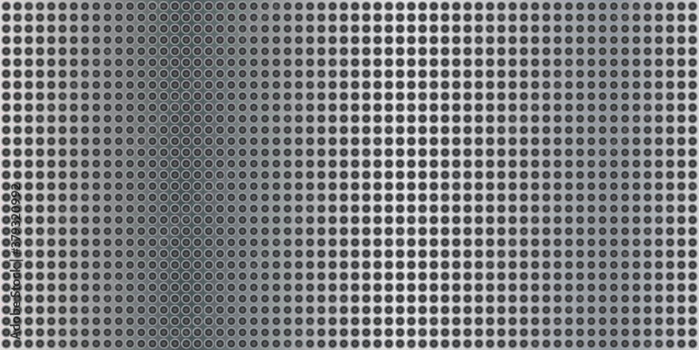 Metal panel with small holes.Vector Metal panel with small holes.Vector
