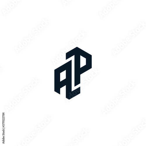 modern geometric simple logo design initiasl branding ,icon. vector ilustration .