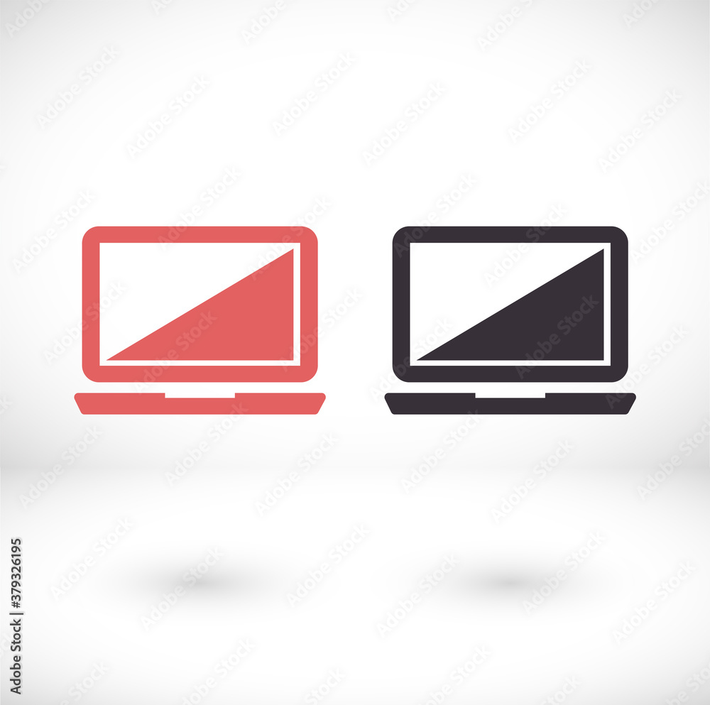 laptop vector icon. lorem ipsum 10 EPS Design
