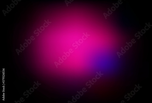 Dark Pink vector blurred bright texture.