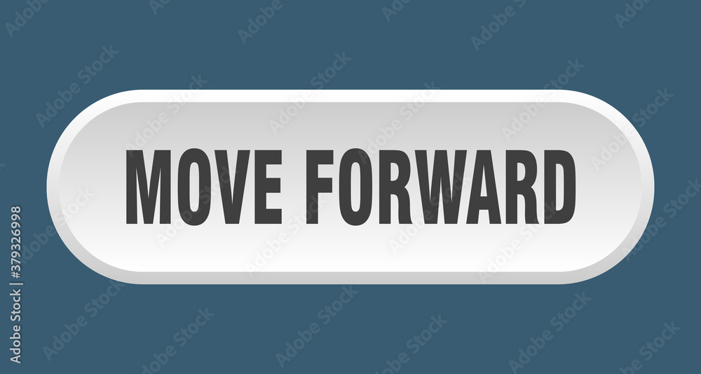move forward button. rounded sign on white background move forward button. rounded sign on white background
