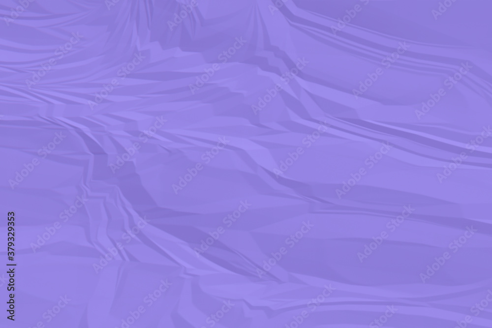 Fototapeta premium crumpled purple paper background close up