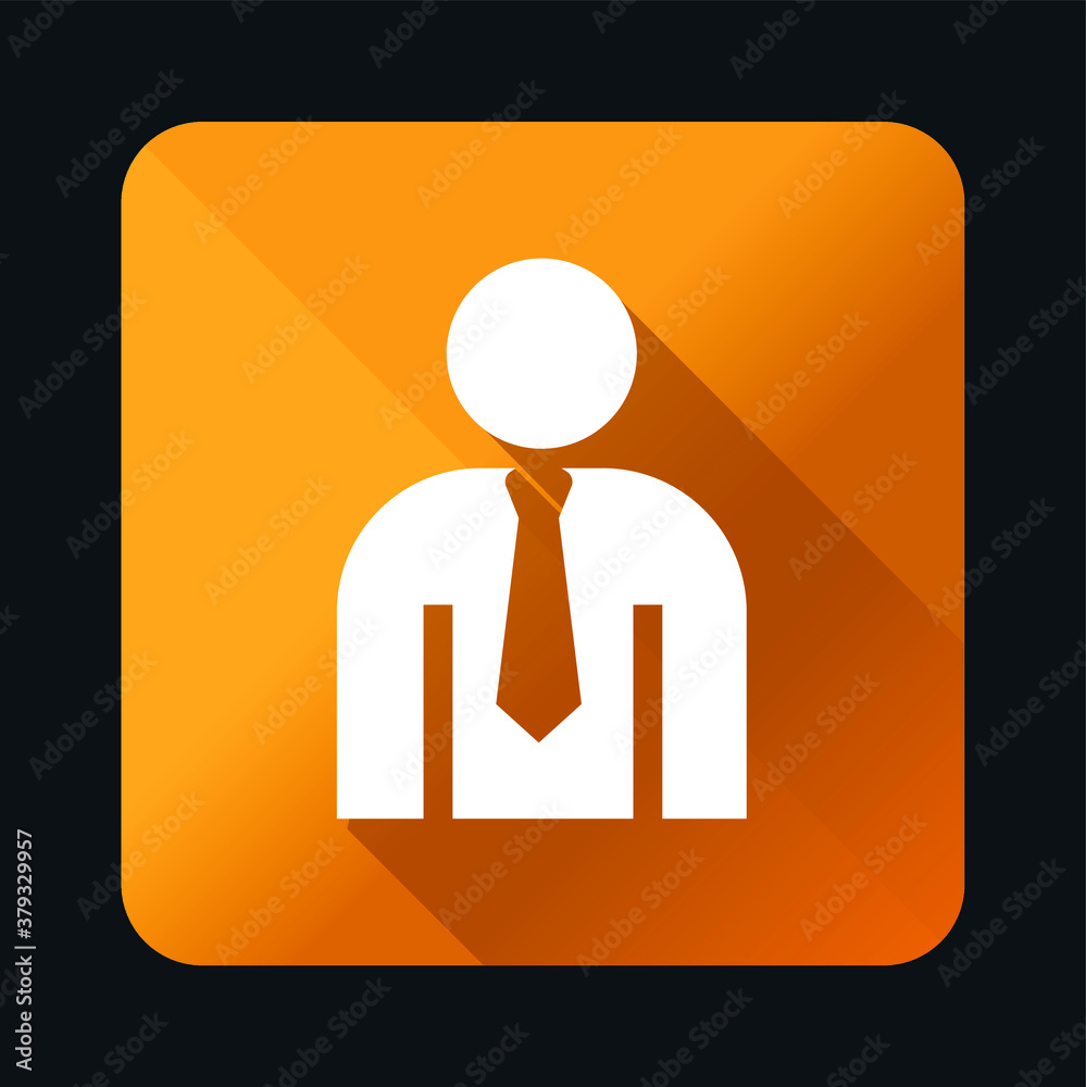 Flat Universal White Icon with Shadows on Realistic Colorful Button on Black Background . Isolated Vector Elements Flat Universal White Icon with Shadows on Realistic Colorful Button on Black Background . Isolated Vector Elements
