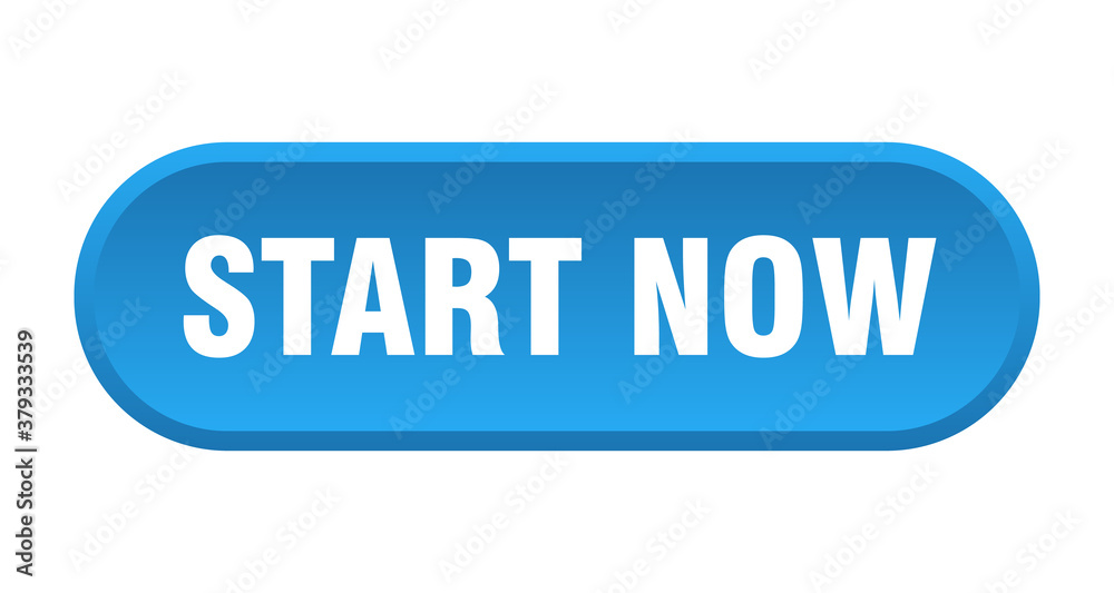 start now button. rounded sign on white background start now button. rounded sign on white background