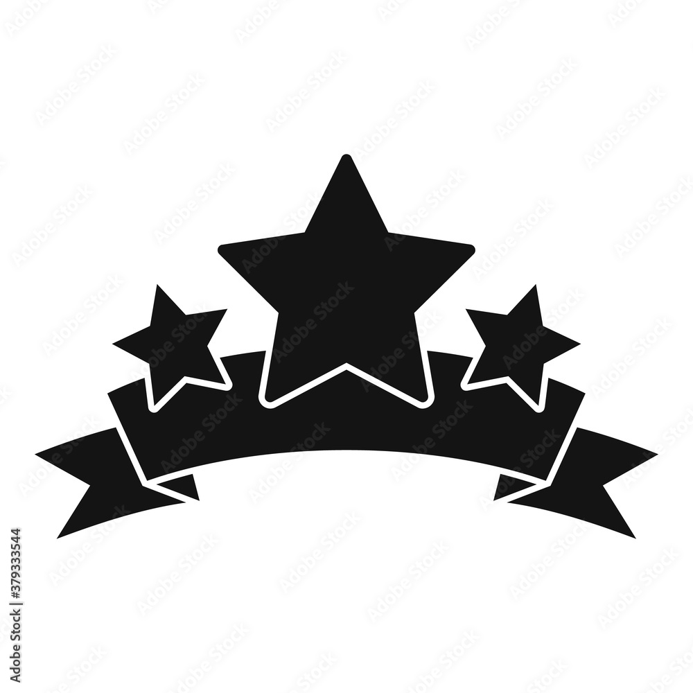 Obraz premium Experience reputation icon. Simple illustration of experience reputation vector icon for web design isolated on white background