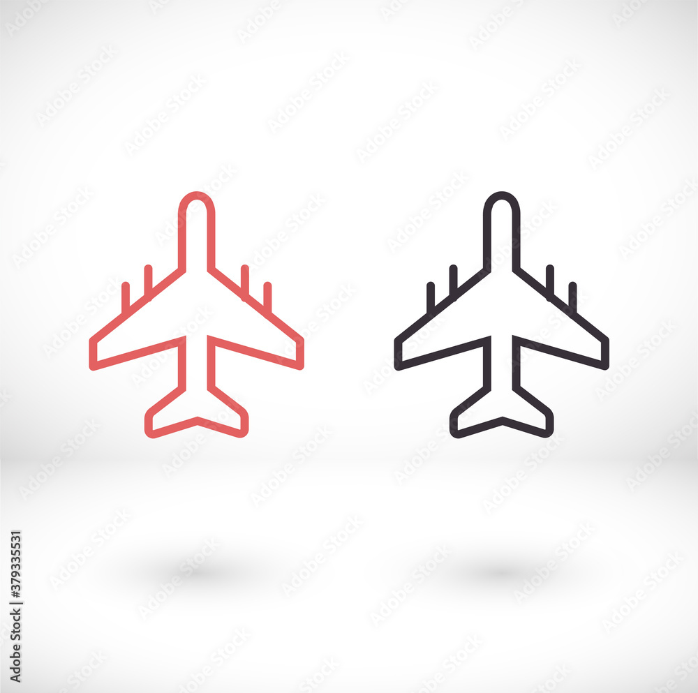 airplane 10 eps bond icon design vector graphics airplane 10 eps bond icon design vector graphics