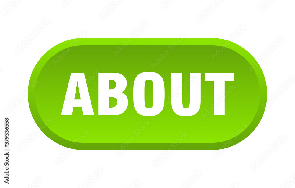 about button. rounded sign on white background about button. rounded sign on white background