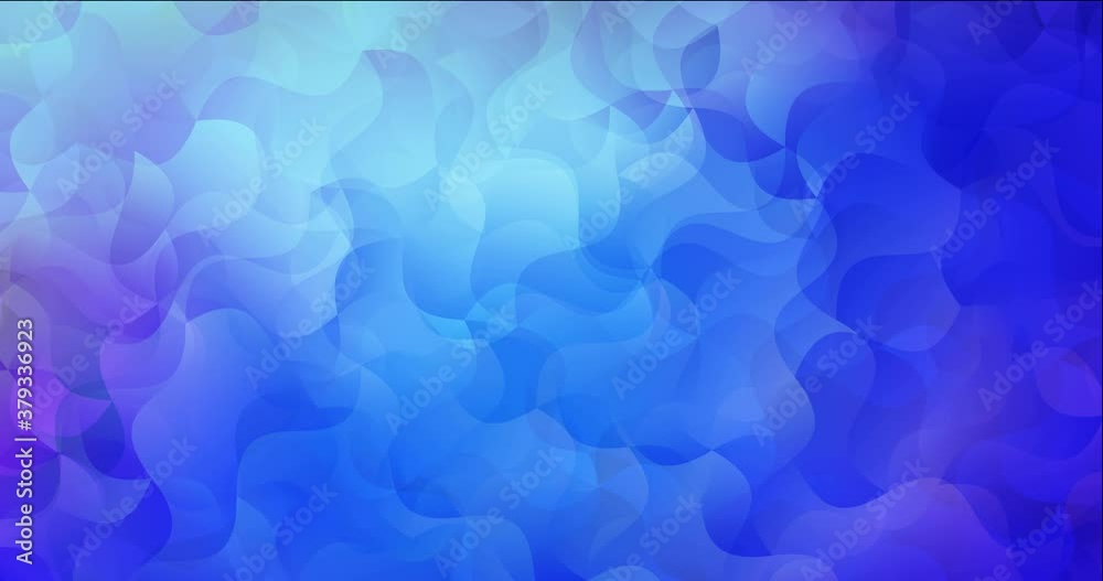 4K looping light pink, blue footage with wry lines. Holographic abstract video with wry shapes. Design for presentations. 4096 x 2160, 30 fps.