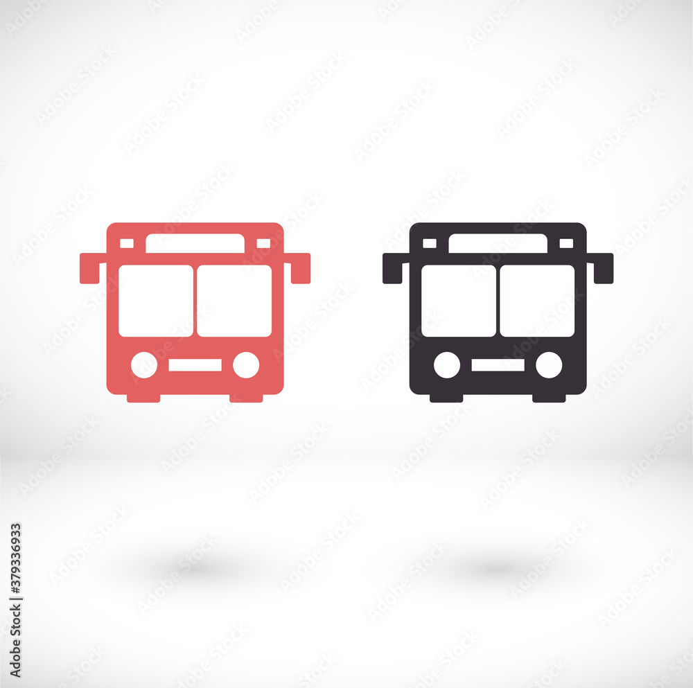 Vector bus icon, solid logo illustration, Vector bus icon, pictogram isolated Vector bus icon, on white Vector bus icon, solid logo illustration, Vector bus icon, pictogram isolated Vector bus icon, on white