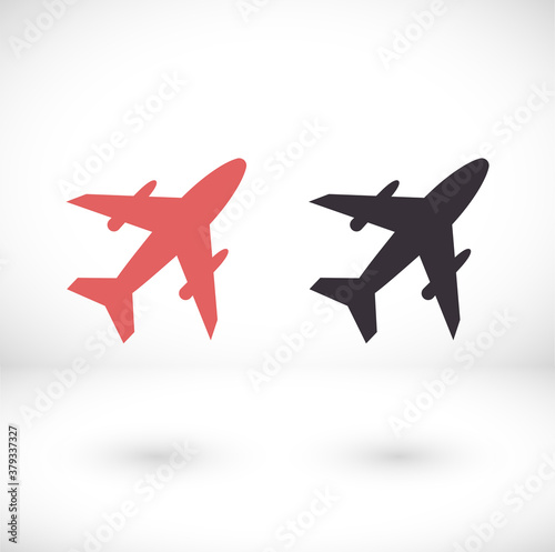 Airplane Icon. Airplane Vector, Sign and Symbol for Design, Presentation, Website or Apps Elements.