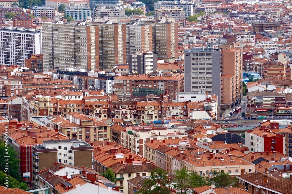 cityscape of Bilbao city, Spain, architecture and  Travel destination
