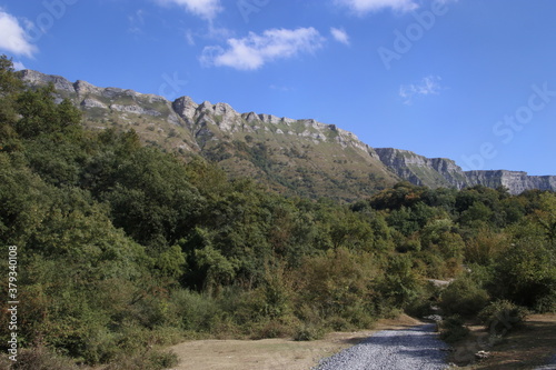 Mountains in the interior of Basque Country