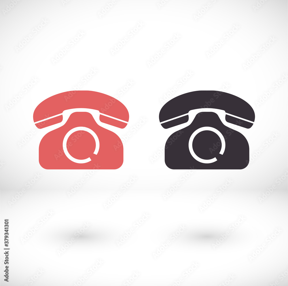 Phone vector icon in trendy flat style isolated on grey background. Handset vector icon with waves. Telephone symbol for your design, logo, UI. vector icon illustration Phone vector icon in trendy flat style isolated on grey background. Handset vector icon with waves. Telephone symbol for your design, logo, UI. vector icon illustration