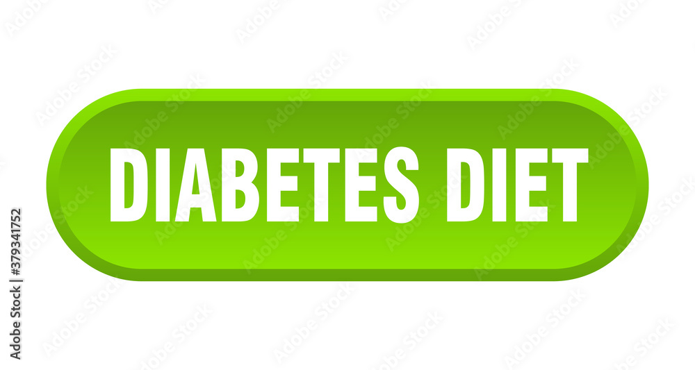 diabetes diet button. rounded sign on white background diabetes diet button. rounded sign on white background