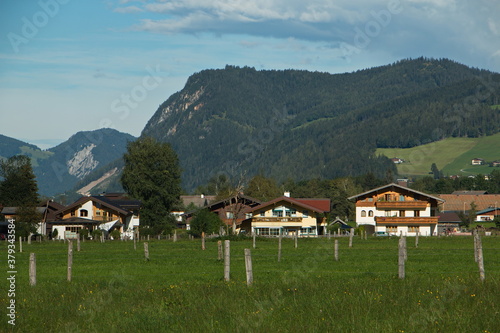 Residential houses in Altenmarkt in Pongau Salzburg Province Austria Europe 