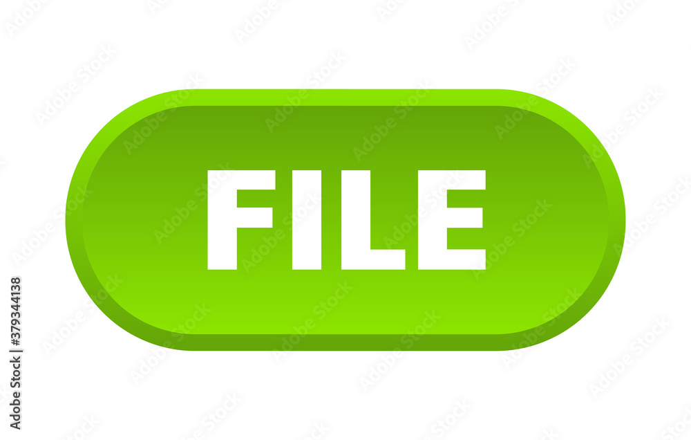 file button. rounded sign on white background file button. rounded sign on white background