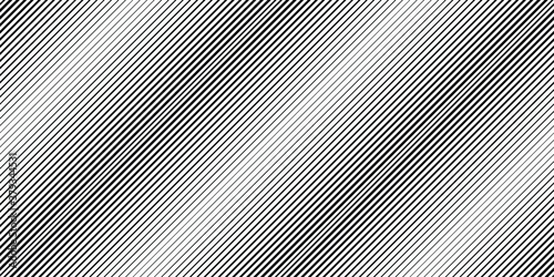 Abstract Black Diagonal Striped Background . Vector parallel slanting, oblique lines texture . Endless , seamless pattern