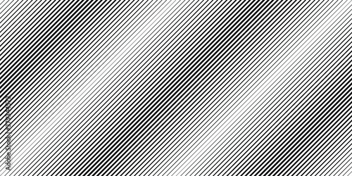 Abstract Black Diagonal Striped Background . Vector parallel slanting, oblique lines texture . Endless , seamless pattern