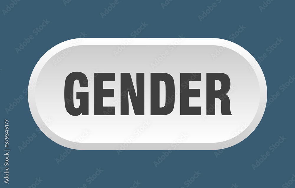 gender button. rounded sign on white background gender button. rounded sign on white background