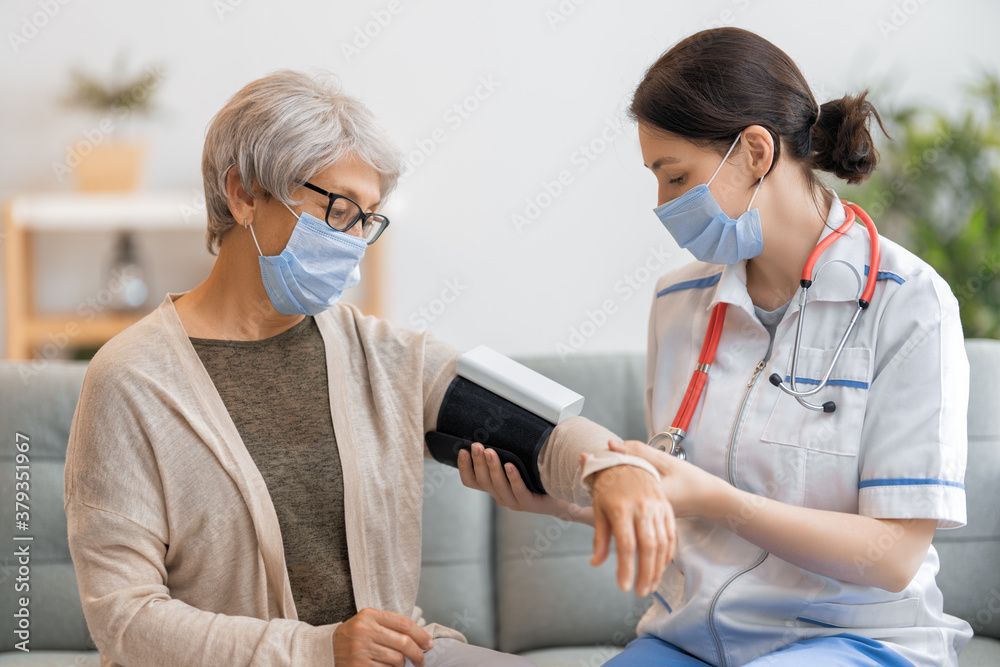 measuring blood pressure. measuring blood pressure.