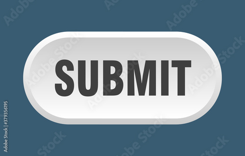 submit button. rounded sign on white background