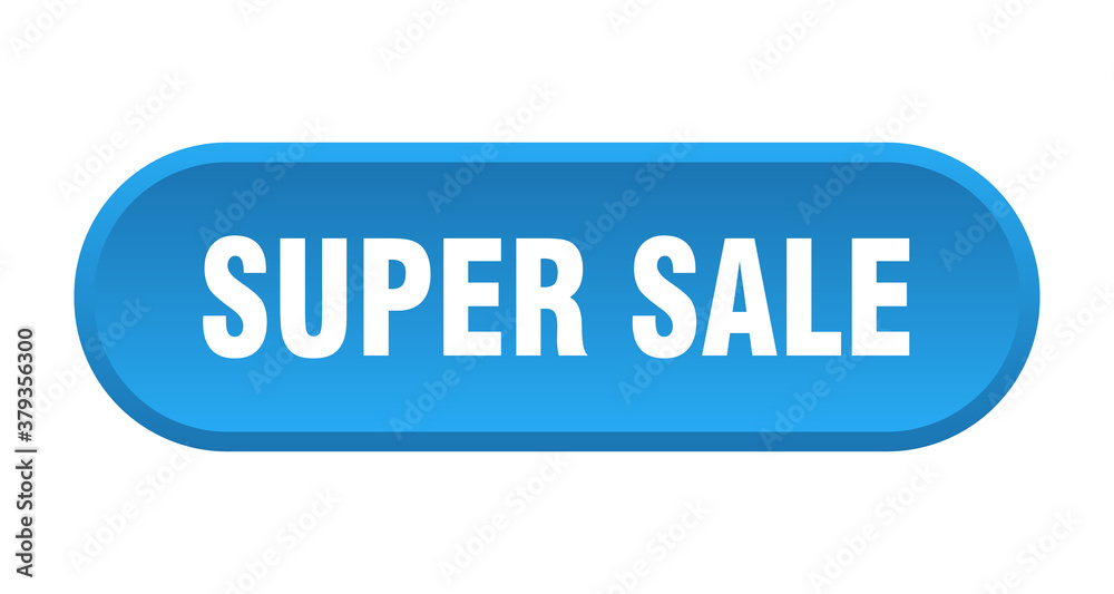 super sale button. rounded sign on white background super sale button. rounded sign on white background