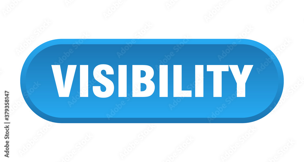 visibility button. rounded sign on white background visibility button. rounded sign on white background