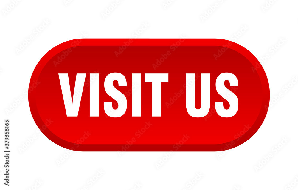 visit us button. rounded sign on white background visit us button. rounded sign on white background