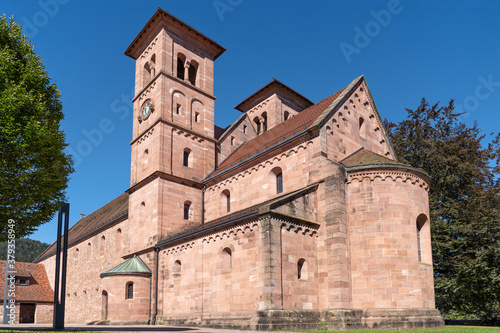Ehemalige Klosterkirche in Klosterreichenbach, Ortsteil von Baiersbronn im Schwarzwald, Deutschland