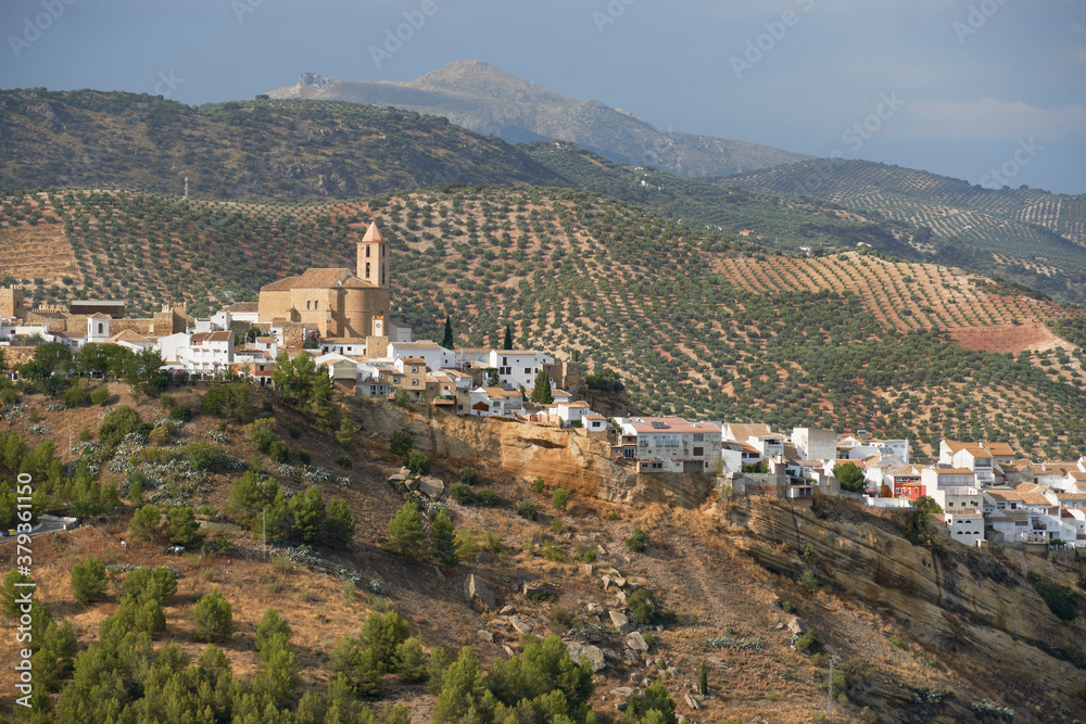 Views of Iznajar, province of Cordoba. Spain.