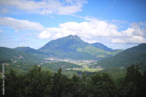 湯布院 由布岳_蛇越峠展望台 