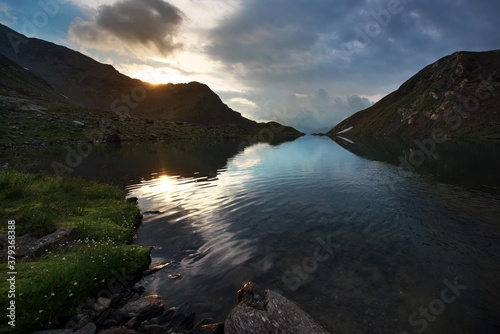 lake in the mountains