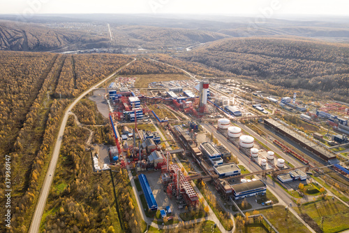 Top view of a chemical plant © ArtEvent ET