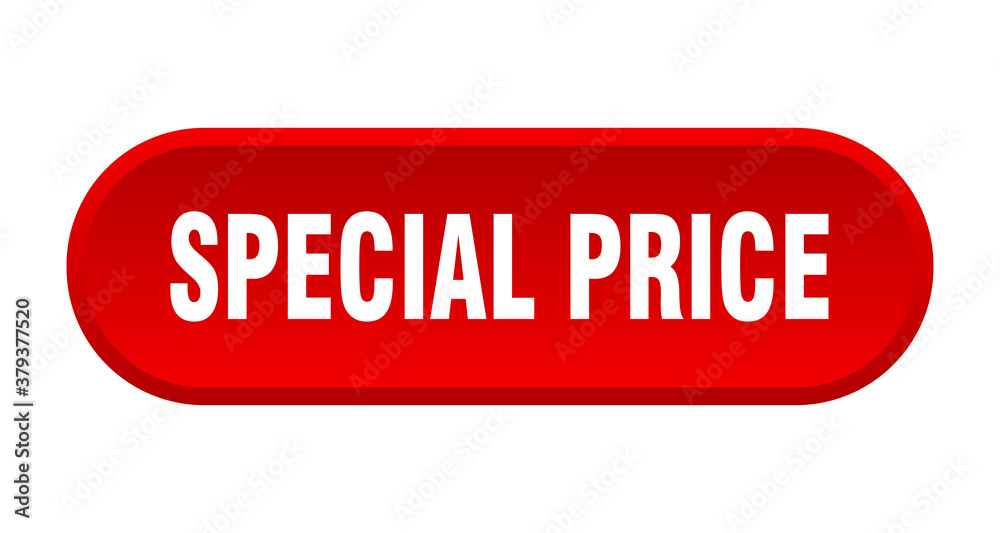 special price button. rounded sign on white background special price button. rounded sign on white background