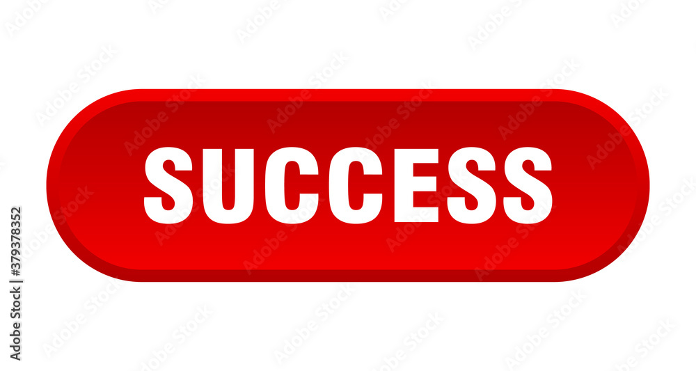 success button. rounded sign on white background success button. rounded sign on white background